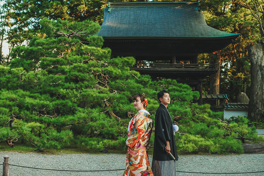 慈雲寺　和装　ブライダル